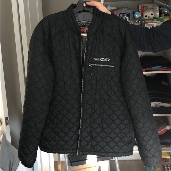 MENS AUTHENTIC SPYDER JACKET WITH SHELL INSERT - Picture 6 of 7